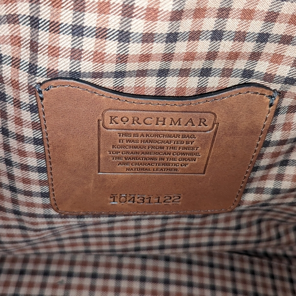 Korchmar Twain 22" Leather Weekender (Espresso color) - Picture 13 of 16